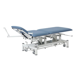 Viva Comfort ADI903-01 Elite hi-lo exam table with flat top and headrest tilted up