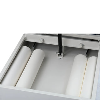 Viva Comfort ADI996-09 Grande exam table storage compartment holding spare exam paper rolls