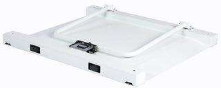 Viva Comfort ADIME904-03 wheelchair scale with handrail folded down flat over the platform