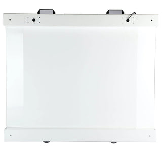 Viva Comfort ADIME904-03 top view of the white wheelchair scale weighing platform