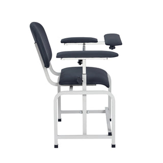 Viva Comfort ADI997-01 blood drawing chair side profile with adjustable armrests