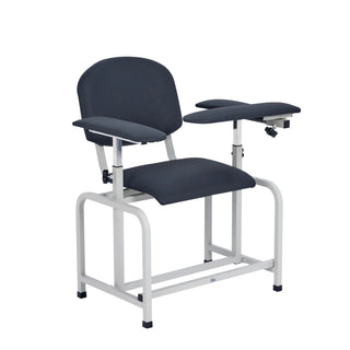 Viva Comfort ADI997-01 blood drawing chair angled view with armrest extended to the side