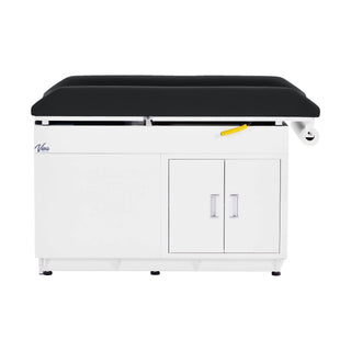 Viva Comfort ADI996-09-PMB Pediatric Grande exam table, straight front view with paper roll holder