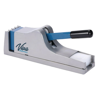 Viva Comfort ADIME950-01 angled view of pill crusher showing the crushing slot and pouch holder