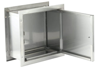 Viva Comfort ADIME960-01 pass-thru cabinet with the door open showing the steel interior