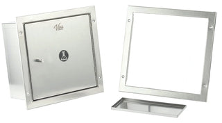 Viva Comfort ADIME960-01 pass-thru cabinet shown with its trim frame and removable tray