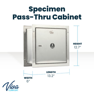 Viva Comfort ADIME960-01 dimension diagram showing height, length and width of the cabinet