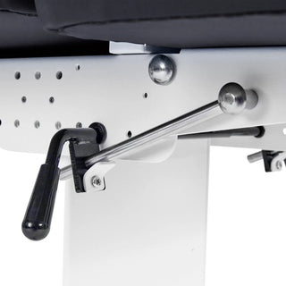 Viva Comfort ADI903-23 Xro close-up of the leg rest adjustment handle under the top