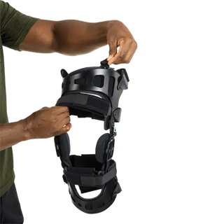 Vive Health 845 Dual OA Knee Brace Coretech - Adjustable Support, Black