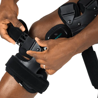 Vive Health 845 Dual OA Knee Brace Coretech - Adjustable Support, Black