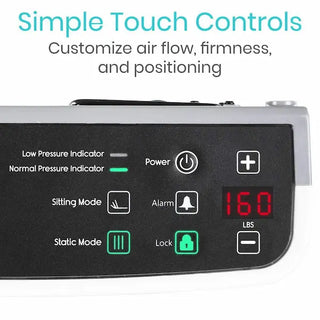 Vive Health LVA1066 Pressure Mattress for Ulcer Prevention (8")