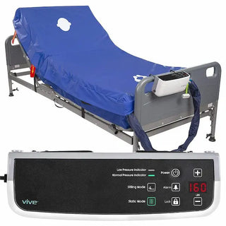Vive Health LVA1066 Pressure Mattress for Ulcer Prevention (8")