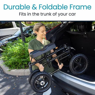 Vive Health MOB1019XXX All Terrain Knee Walker - Knee Support, Multiple Colors