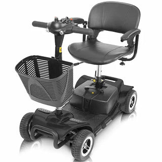 Vive Health MOB1027MBLK 4 Wheel Mobility Scooter Long Range, Multiple Colors