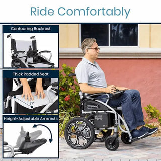 Vive Health MOB1029S Compact Power Wheelchair