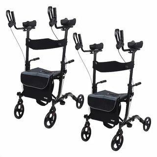 Vive Health MOB1033BLKPAK2 Upright Walker for Mobility and Posture (2 Pack)