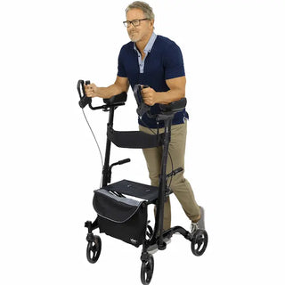 Vive Health MOB1033BLKPAK2 Upright Walker for Mobility and Posture (2 Pack)