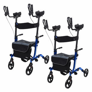 Vive Health MOB1033BLKPAK2 Upright Walker for Mobility and Posture (2 Pack)