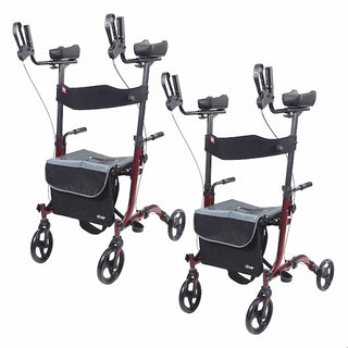 Vive Health MOB1033BLKPAK2 Upright Walker for Mobility and Posture (2 Pack)