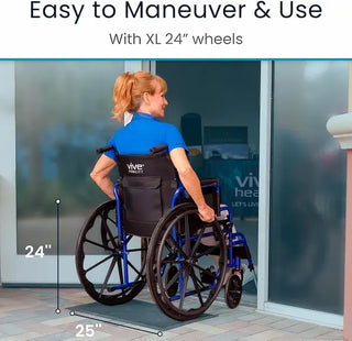 Vive Health MOB1100BLK Core Wheelchair