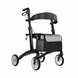 Vive Health MOB1112 Bariatric Carbon Fiber Rollator (450 lbs Capacity)