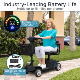Vive Health MOB1126MBL Neptune Mobility Scooter All Terrain