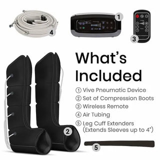 Vive Health RHB1019 Leg Compression Pump for Circulation (Standard)