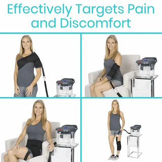 Vive Health RHB1049PAK2 Ice Therapy Machine (2 Pack) Cold Therapy Pain Relief