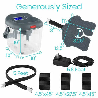 Vive Health RHB1049PAK2 Ice Therapy Machine (2 Pack) Cold Therapy Pain Relief