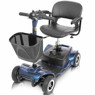 Vive Health MOB1027MBLK 4 Wheel Mobility Scooter Long Range, Multiple Colors