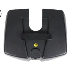 Vive Health MOB1025BAT 3 & 4 Wheel Mobility Scooter Battery Pack  cover with a yellow logo on a white background