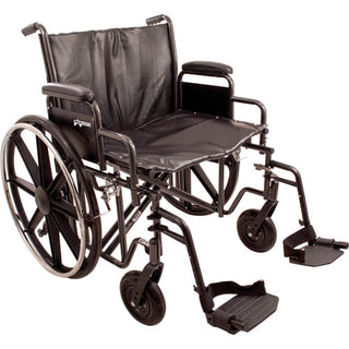 ProBasics WC72418DS Heavy Duty Bariatric Wheelchair 24" Desk Arms Swing-Away