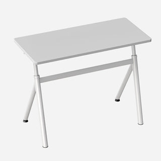Side view of the white WalkingPad ETD6 standing desk