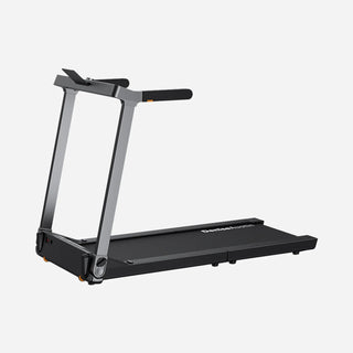 WalkingPad G1 Denise Austin treadmill open with the side handles folded flat