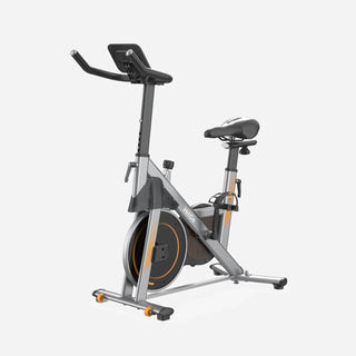 WalkingPad MRB2 exercise bike seen from the left front with the saddle in view