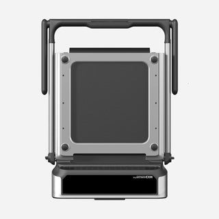 WalkingPad MX3 treadmill folded and seen from the front