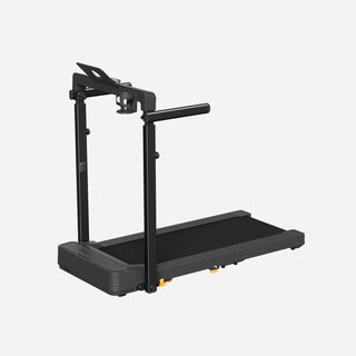 WalkingPad MX8 treadmill open with the side handles and tray out