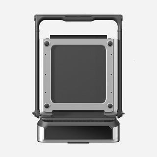 WalkingPad R3 Hybrid treadmill folded and seen from the front