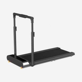 WalkingPad R3 Hybrid treadmill open with the handrail raised