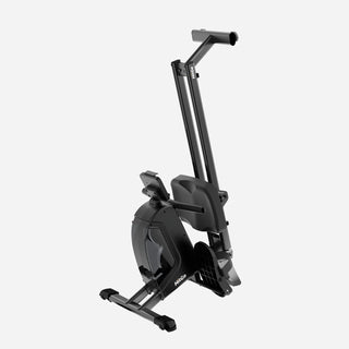 WalkingPad RM1 magnetic rowing machine folded upright for storage