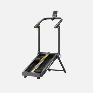 WalkingPad Stair Stepper seen from the front right with its monitor in view