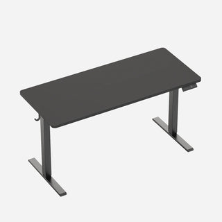 Black WalkingPad two-piece tabletop electric standing desk