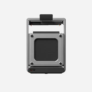 WalkingPad X214 treadmill folded and seen from behind