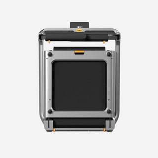 WalkingPad X218 treadmill folded and seen from the front