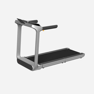WalkingPad X218 treadmill fully unfolded with the frame upright