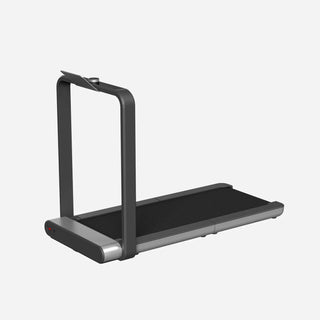 WalkingPad X21 treadmill fully unfolded with the handrail raised
