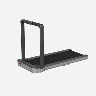 WalkingPad X25 treadmill fully unfolded with the frame upright