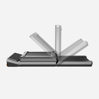 WalkingPad Z3 Just Walk treadmill shown part way through its fold