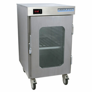 Warm and Cozy KZ-710 Medium Size Single Door Blanket Warming Cabinet, 7.1 cu.ft. Capacity, 25 Blankets-Towels Hold