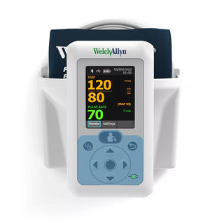 Welch Allyn Connex ProBP 3400 Digital Blood Pressure Device with digital display on a white background